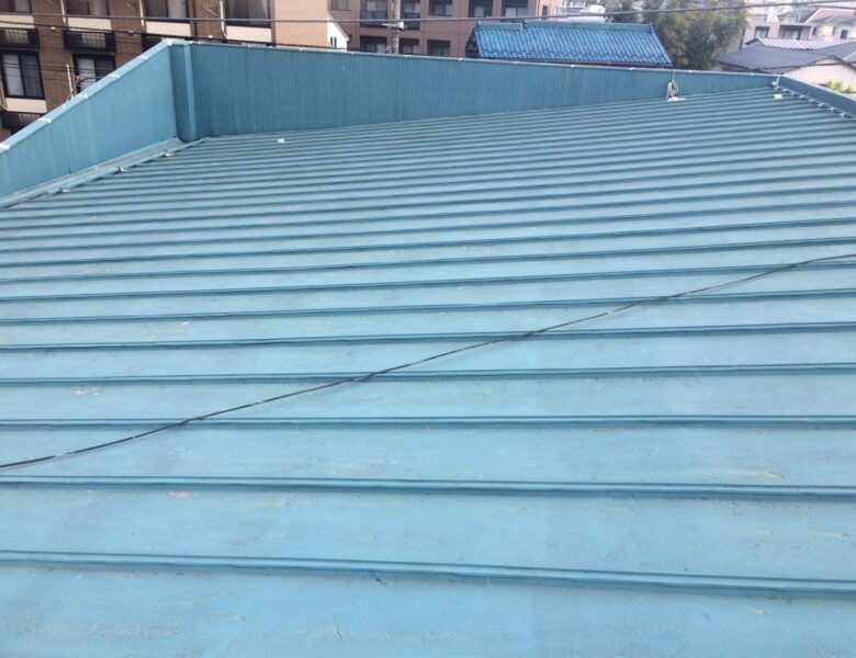 1-1 国立市店舗　屋根施工前（遮熱）